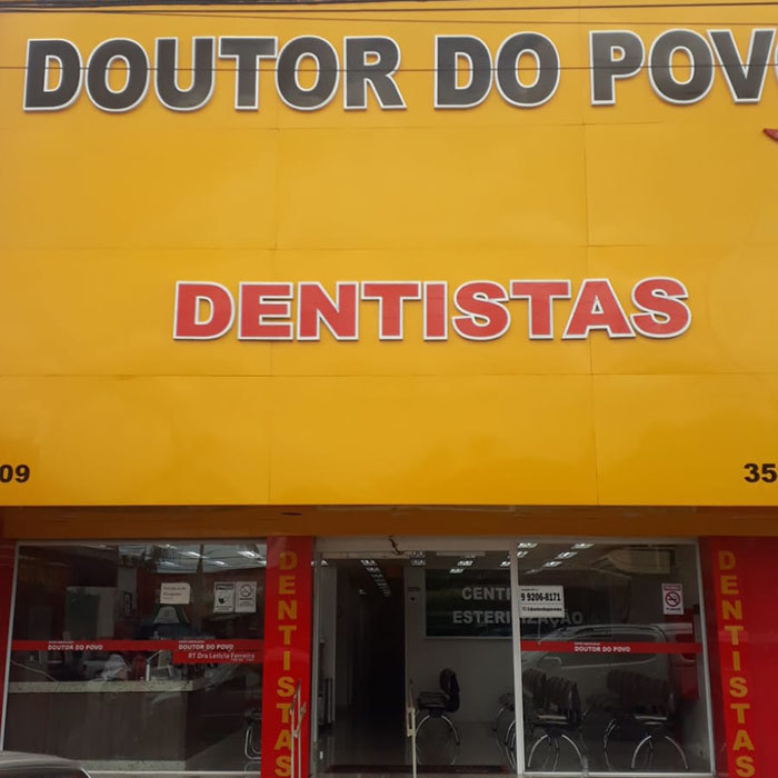 Fachada Unidade Doutor do Povo Três Lagoas MS
